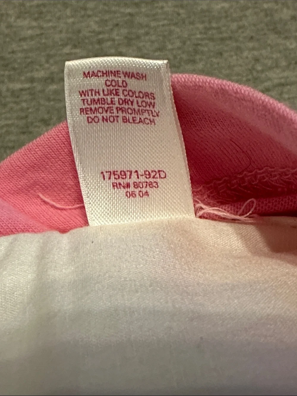 Victoria’s Secret PINK Vintage Throw Pillow 15x15